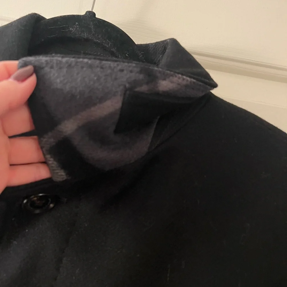 Mens Burberry Wool Coat - Picture 10 of 15